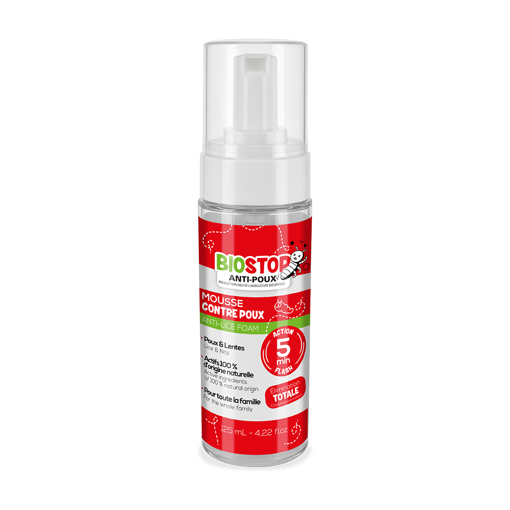 Mousse Contre Poux 125ml